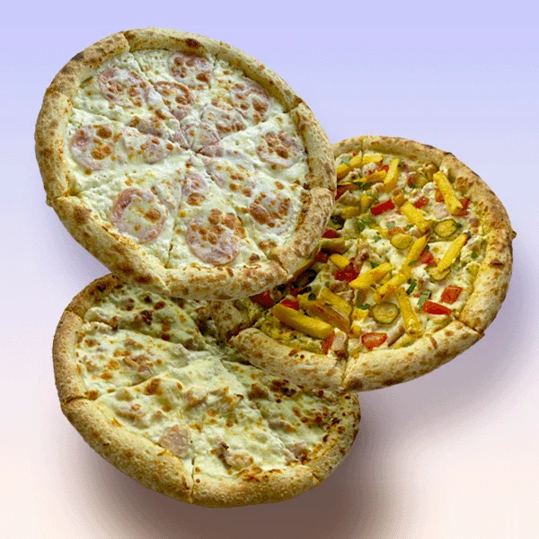3 пиццы 30 см